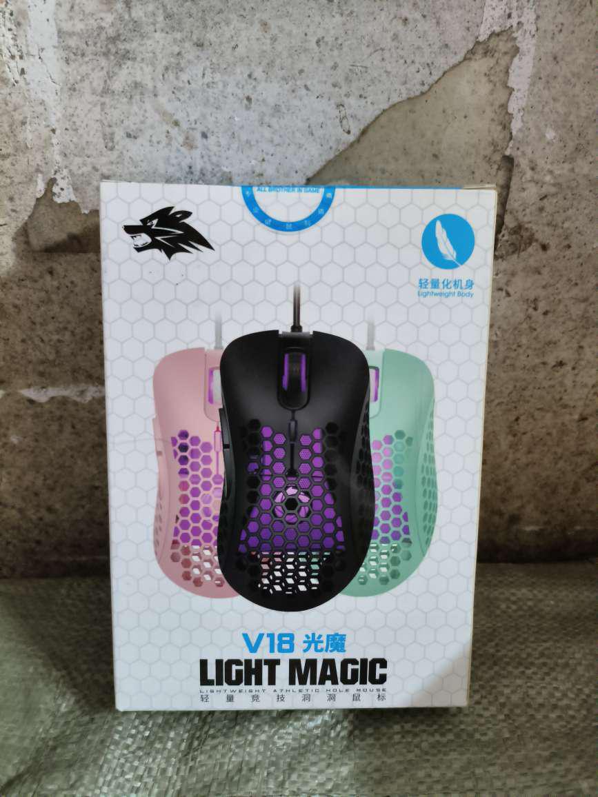 光魔V18鼠标 黑色