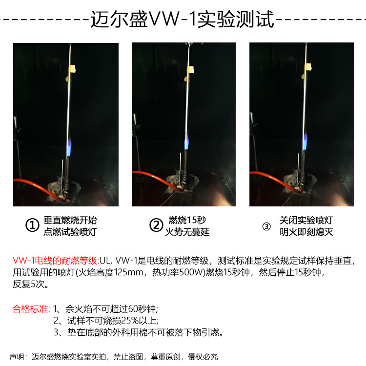 VW-1燃烧
