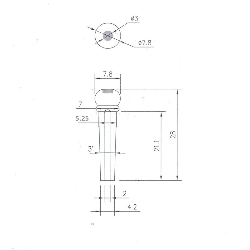本厂弦钉2023年6月3日更改卡口,做5.2—5
