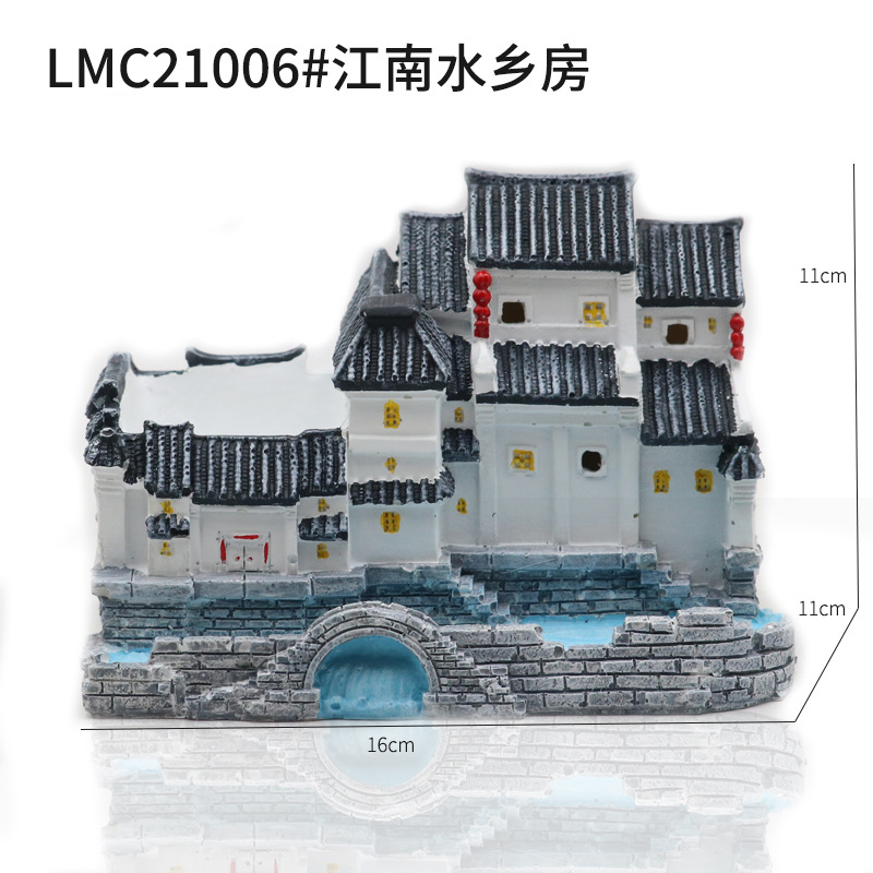 LMC21006#江南水乡白房子