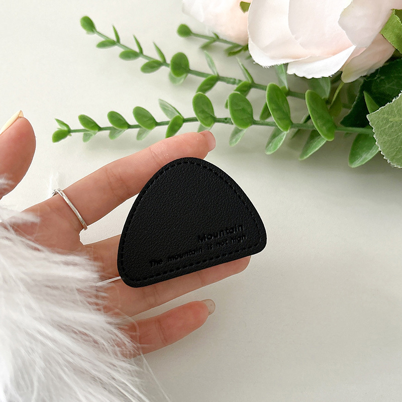 _0013_透明支架-皮质英文小山峰-黑色