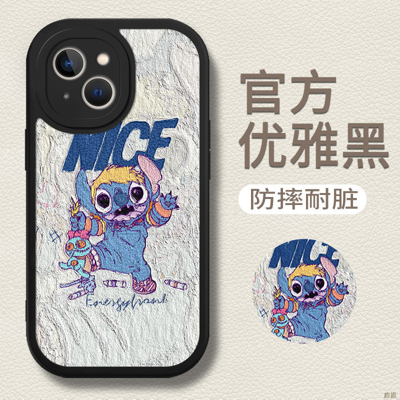 11-黑D-81980-怪物史迪仔黑底