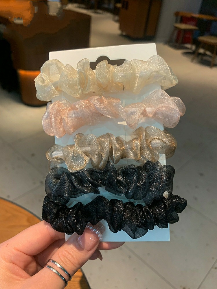 欧根纱简约肠圈