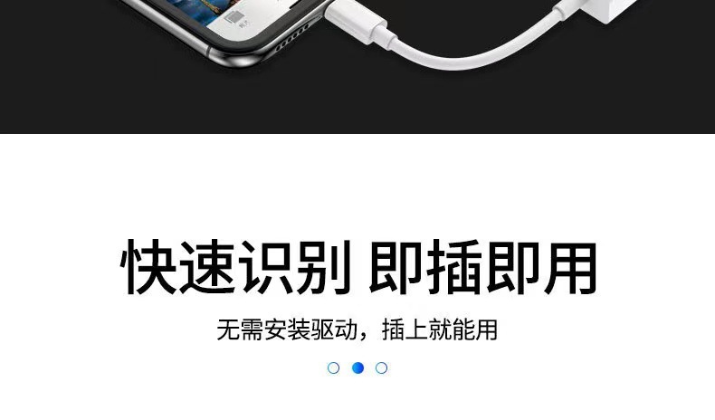 苹果手机OTG转接线