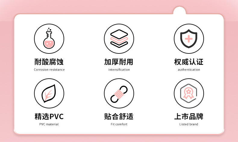 pvc一次性手套20只