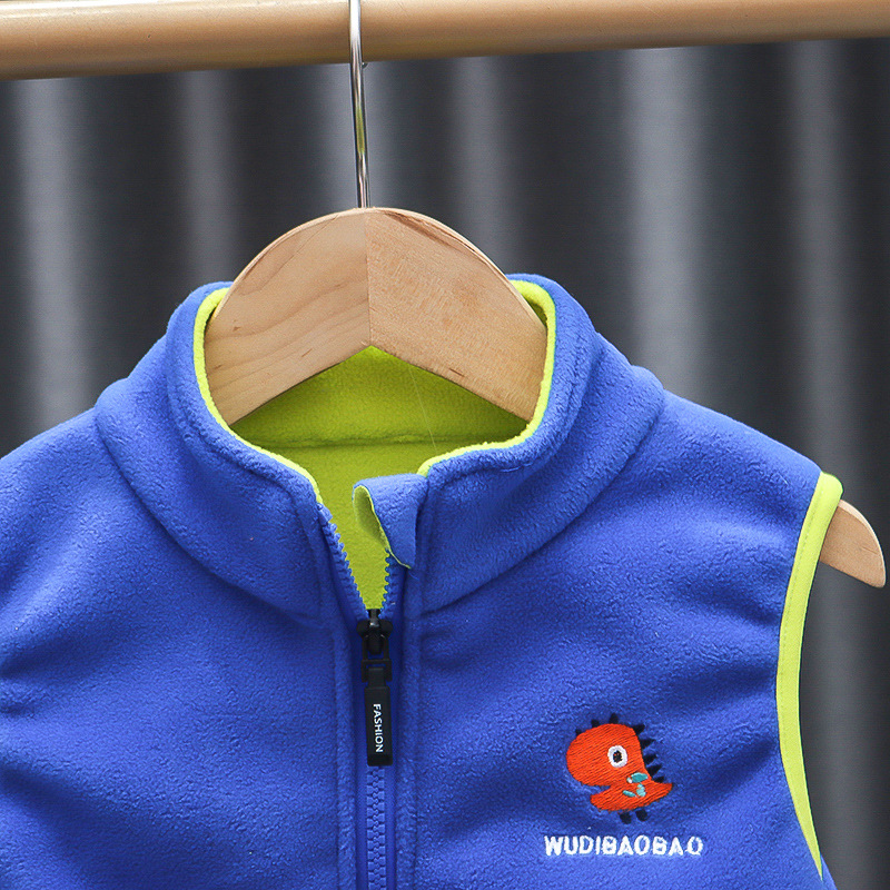 DD43-马甲摇粒绒-恐龙