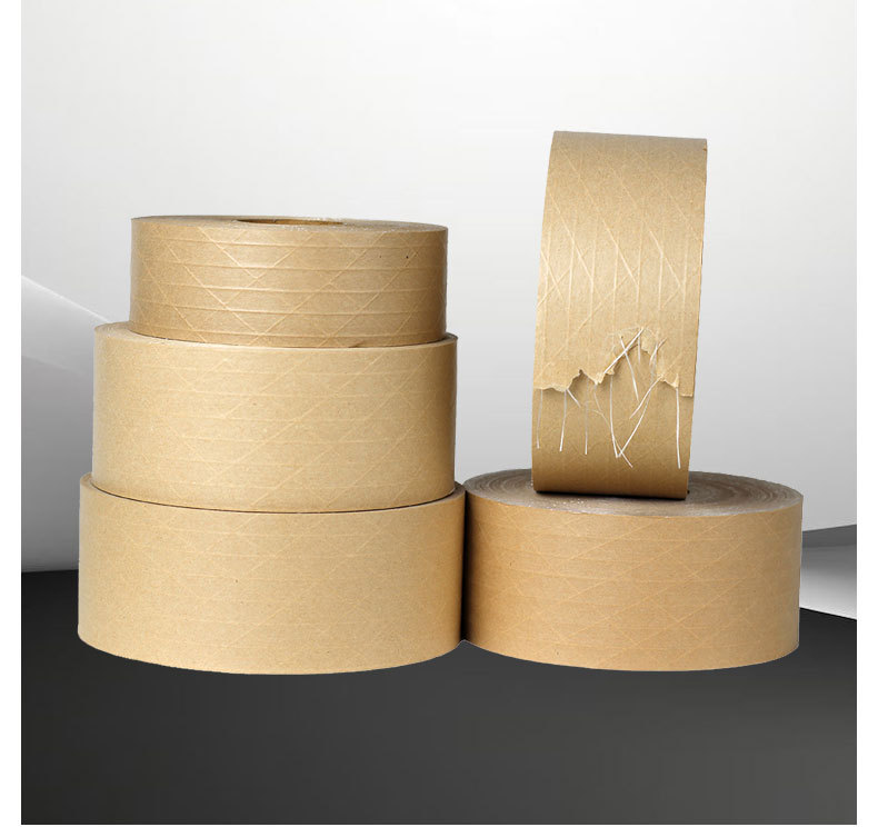 本色湿水夹筋牛皮纸胶带_08