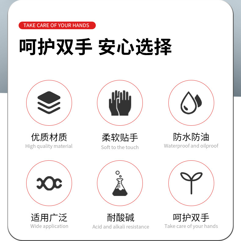 一次性乳胶手套独立包装