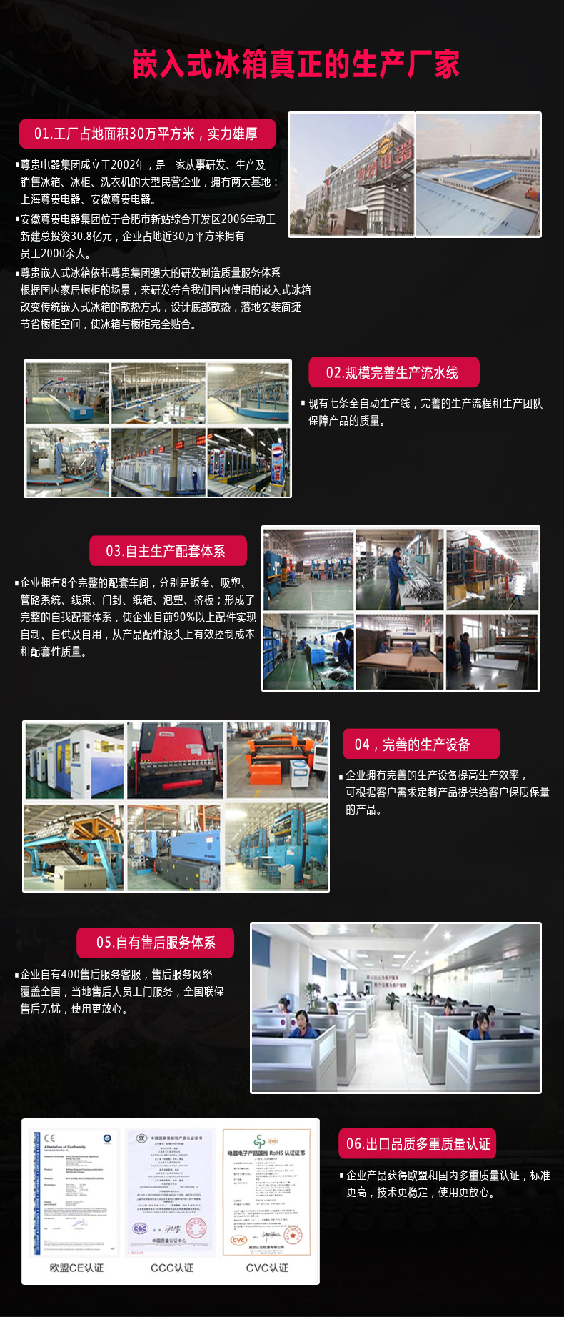 1嵌入式冰箱厂家介绍