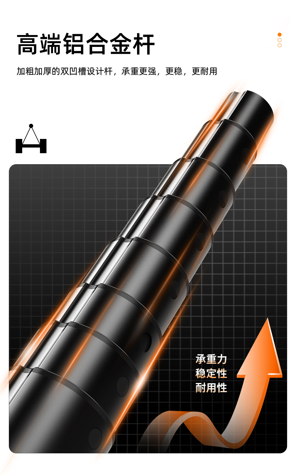 C10-1.83m一体式设计多功能拓展三脚架自拍杆-详情页-