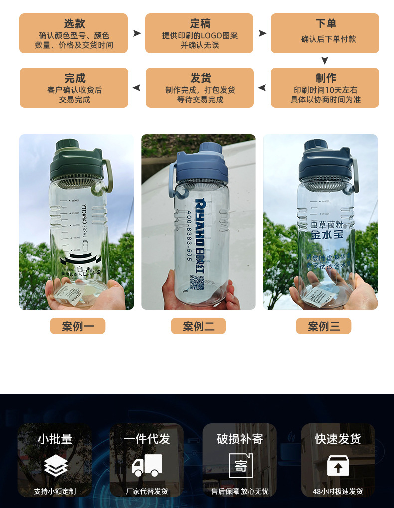 吸管水杯包邮