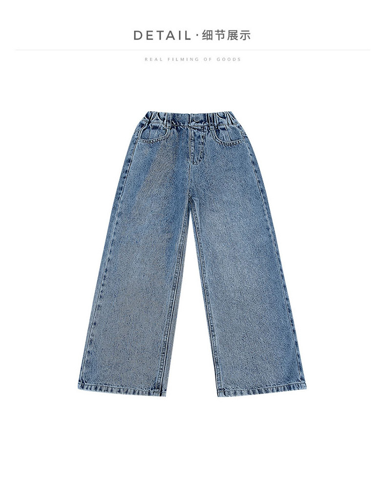 一粒扣牛仔阔裤_16