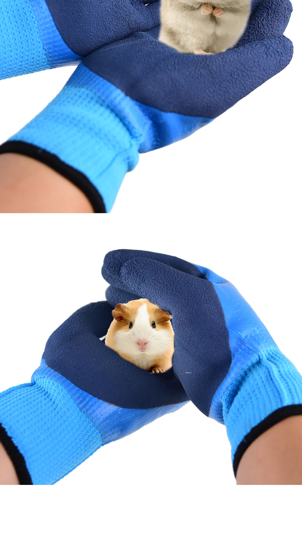 防咬手套仓鼠用品儿童小宠物洗澡防抓伤实验室防咬