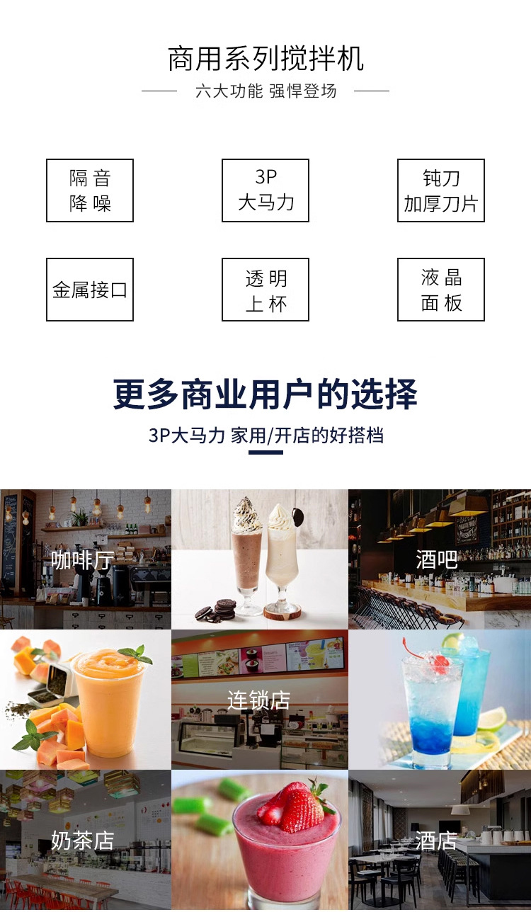 Blendtec冰沙机825-ICB5_02