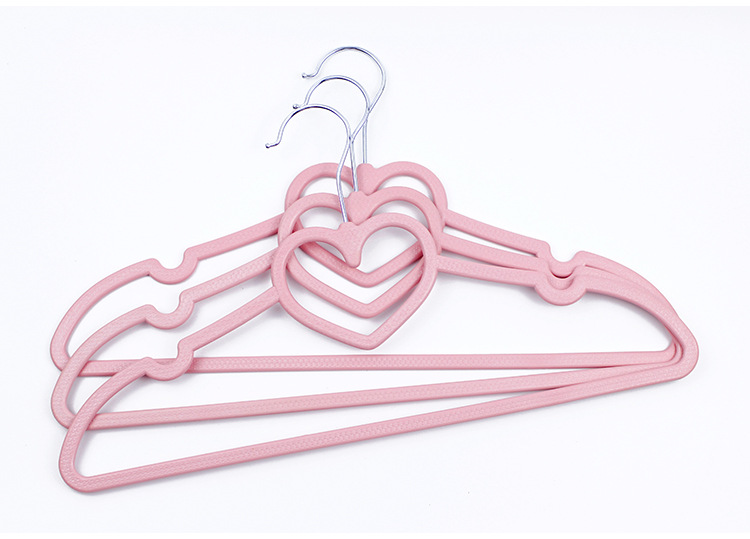 心形塑料晾衣架批发