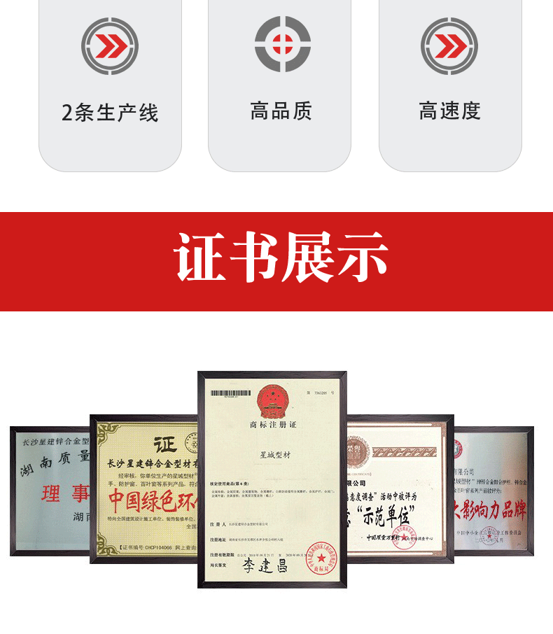 百叶窗型材