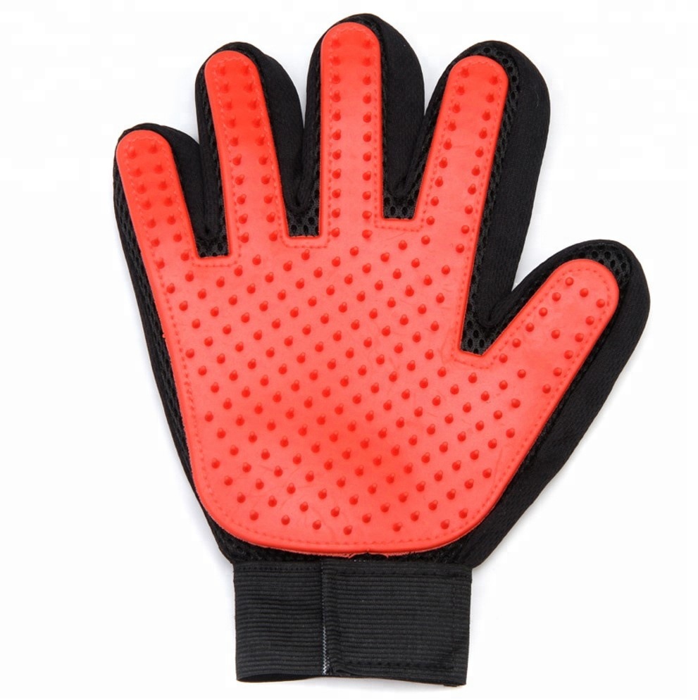 Five-Finger-Pet-Glove Red