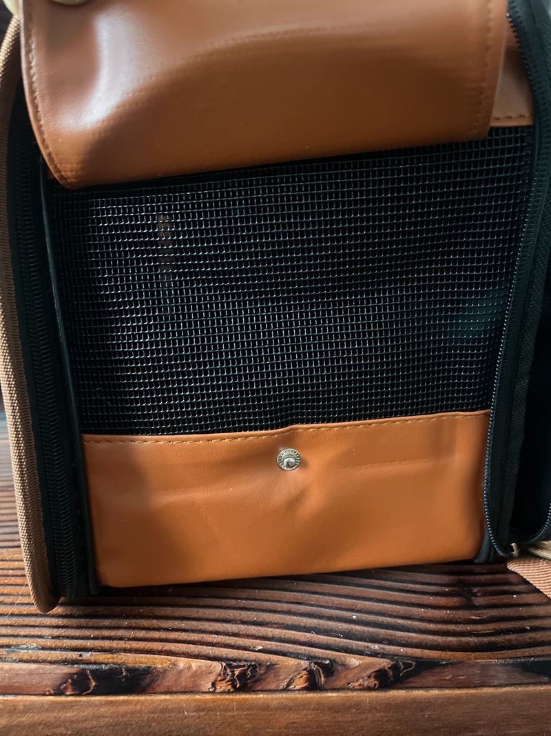 悠乐宠卡通PU双肩背包 咖啡色3