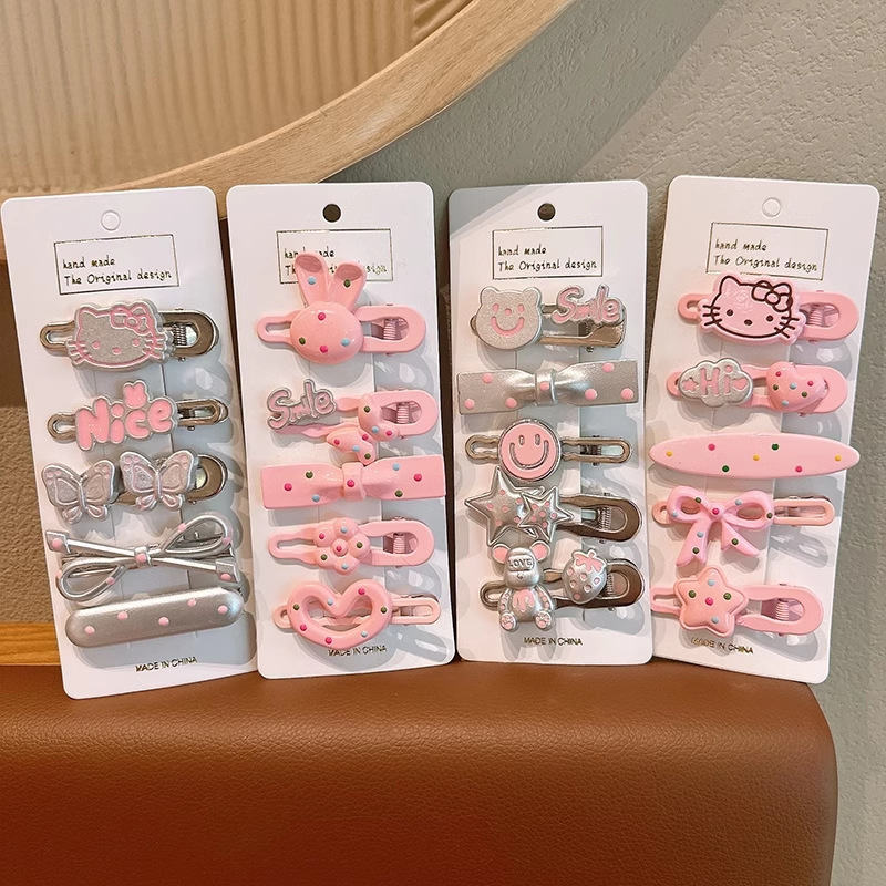 儿童发夹女多巴胺可爱前额碎发夹刘海夹头饰2025新款发卡女童