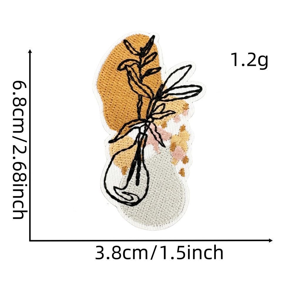 波西米亚风格布贴12#