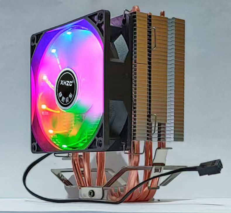 续航战车单塔四铜管CPU风扇