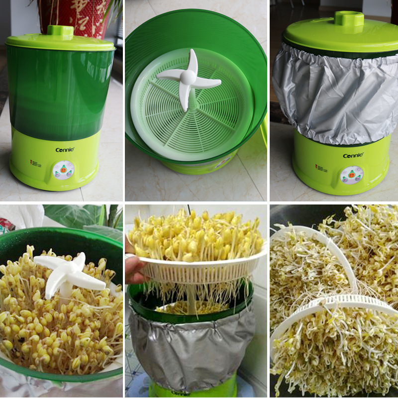 帮手主图-豆芽机家用全自动智能多功能发芽豆牙盆神器桶自制小型