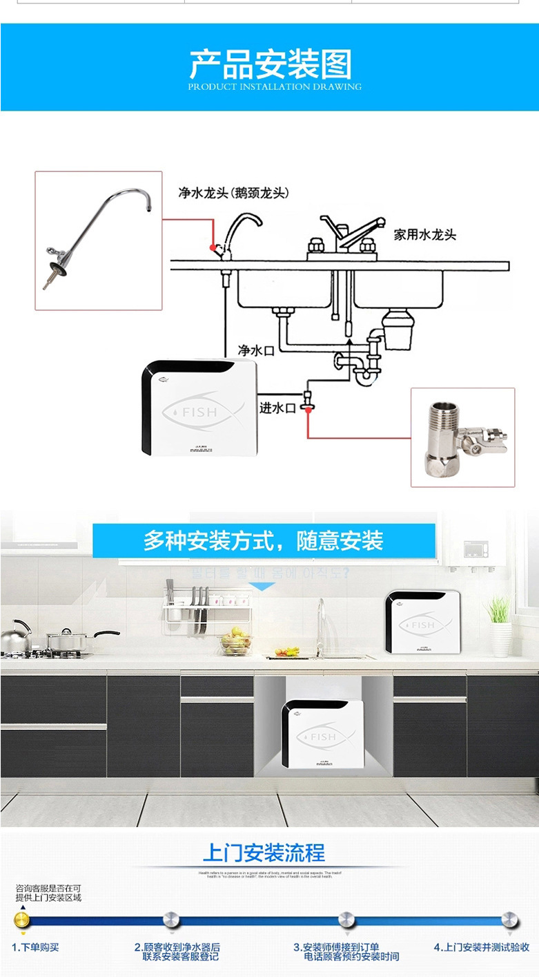 五级过滤净水机