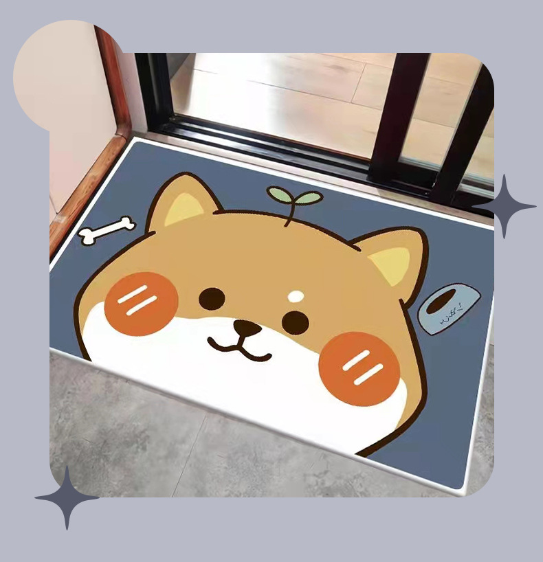 科技绒地垫,吸水地垫,浴室速干地垫,卫生间门垫,吸水脚垫