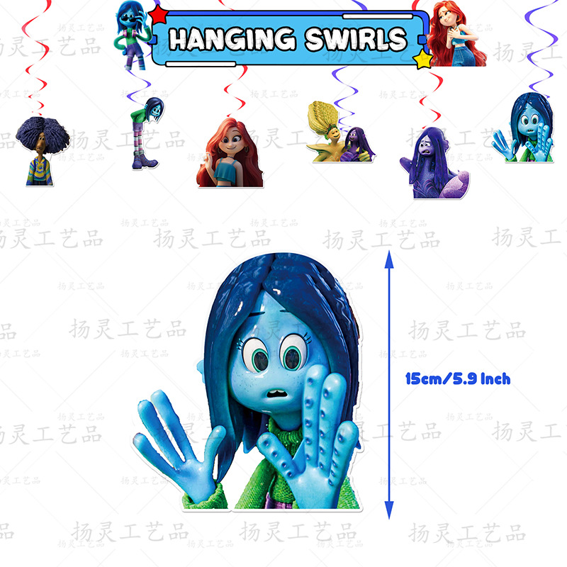 YL变身吉妹螺旋吊饰