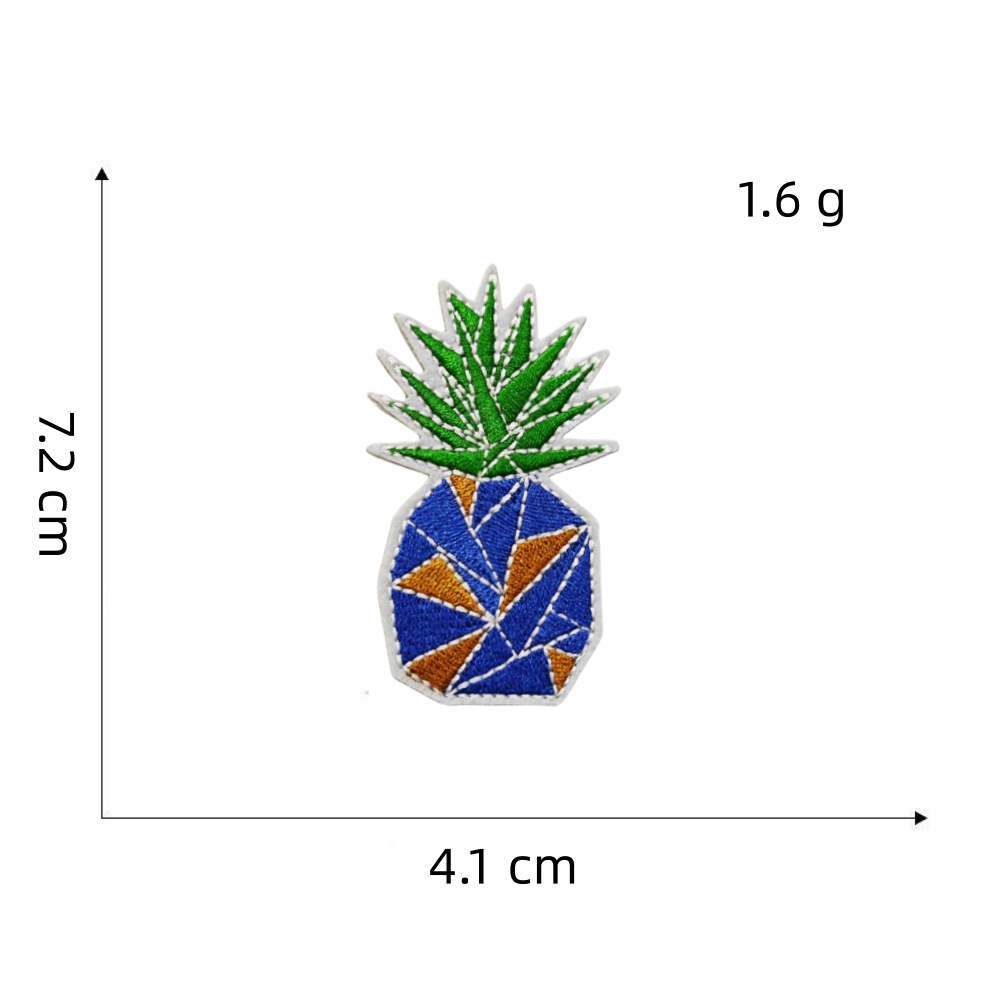 蓝色系列布贴12#