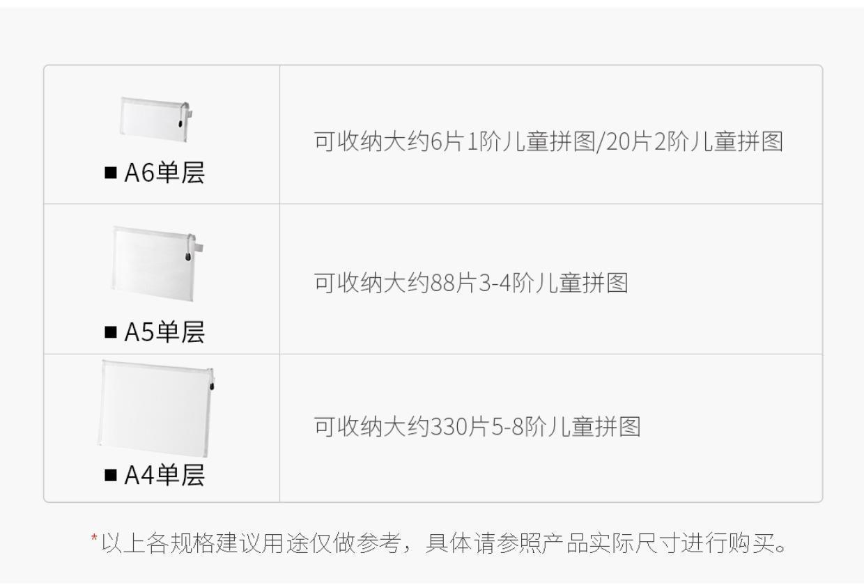 玩具收纳袋积木拼图乐高分装袋子儿童小颗粒拉链透明整理盒