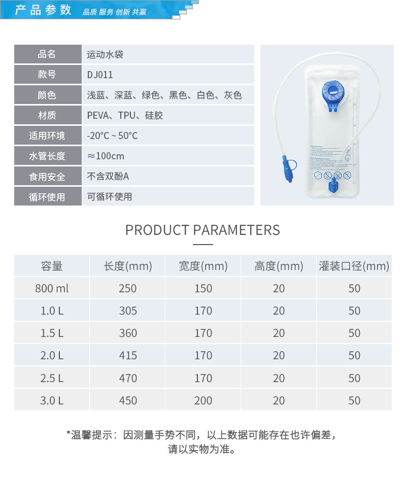 2024.中文 DJ011 产品参数