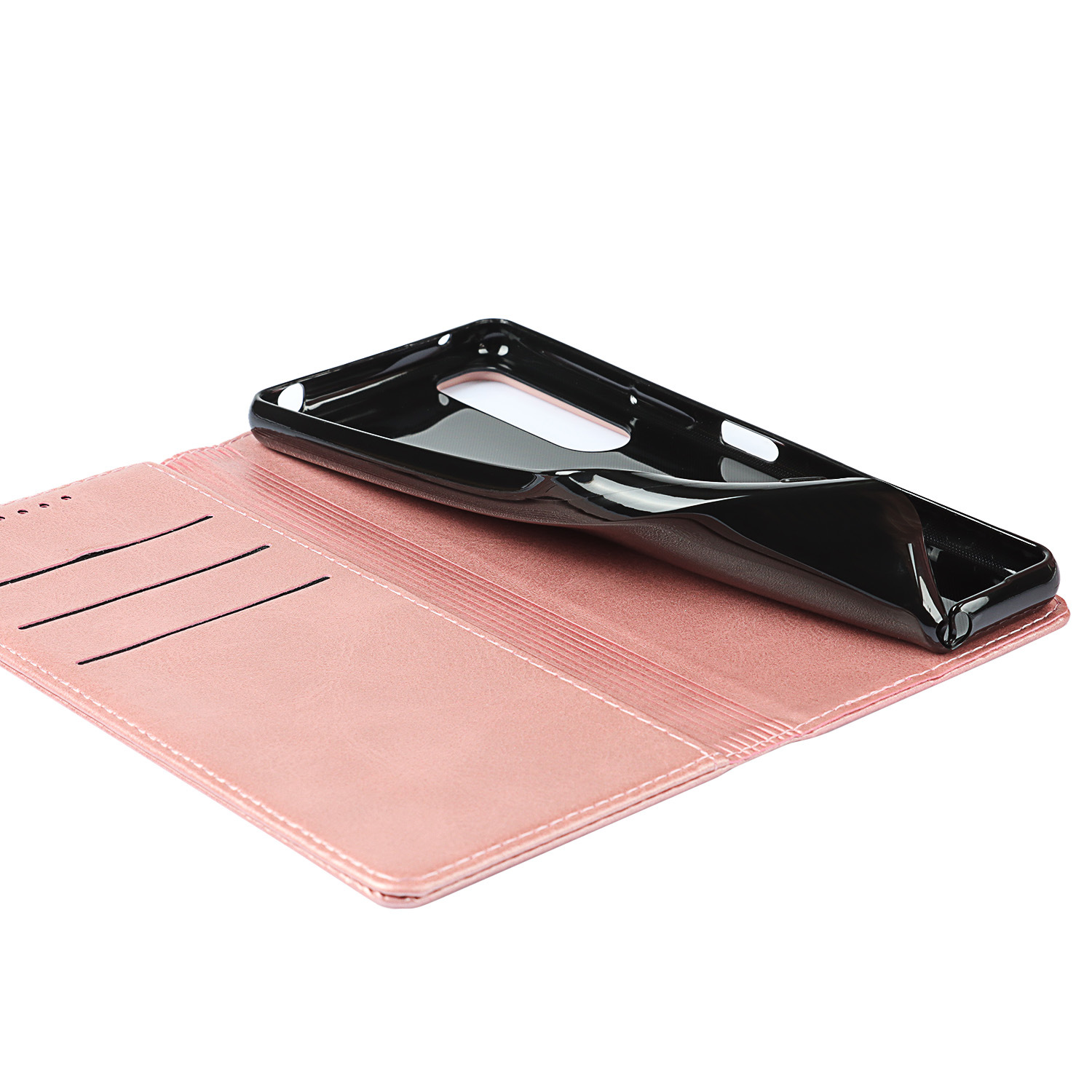 索尼 Xperia 5 III 小牛纹强磁皮套