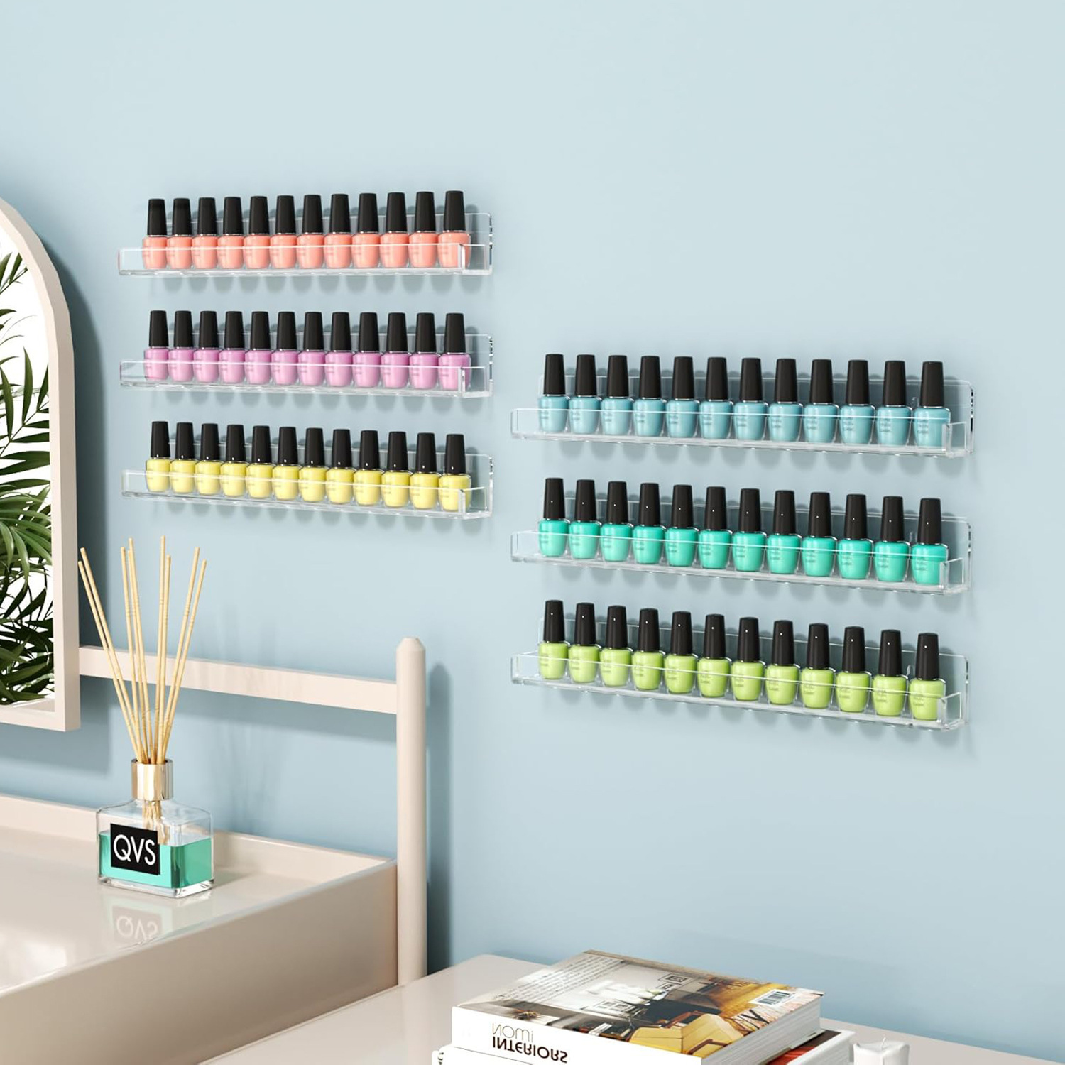 亚克力指甲油架-10
