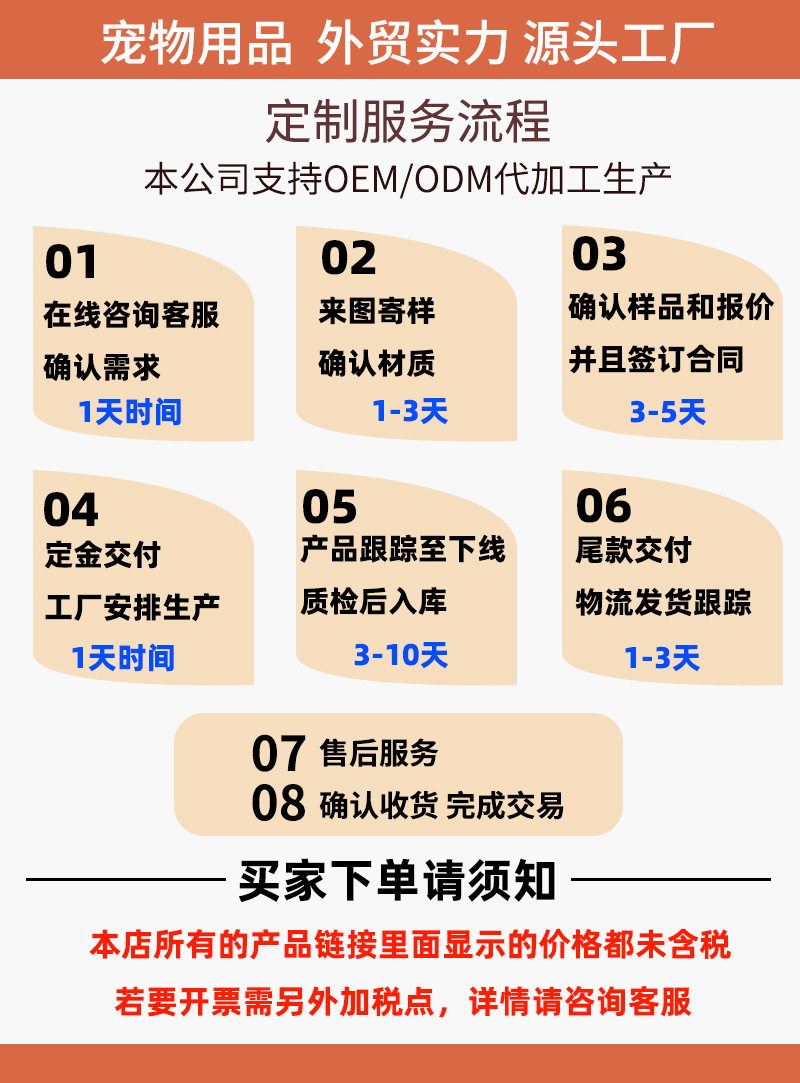 定制服务流程详情图