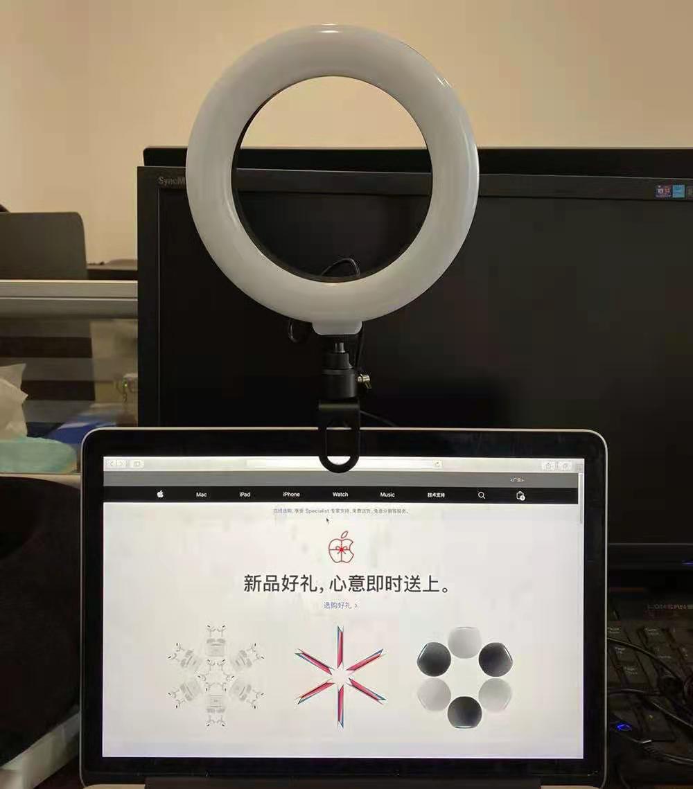 电脑补光灯夹子