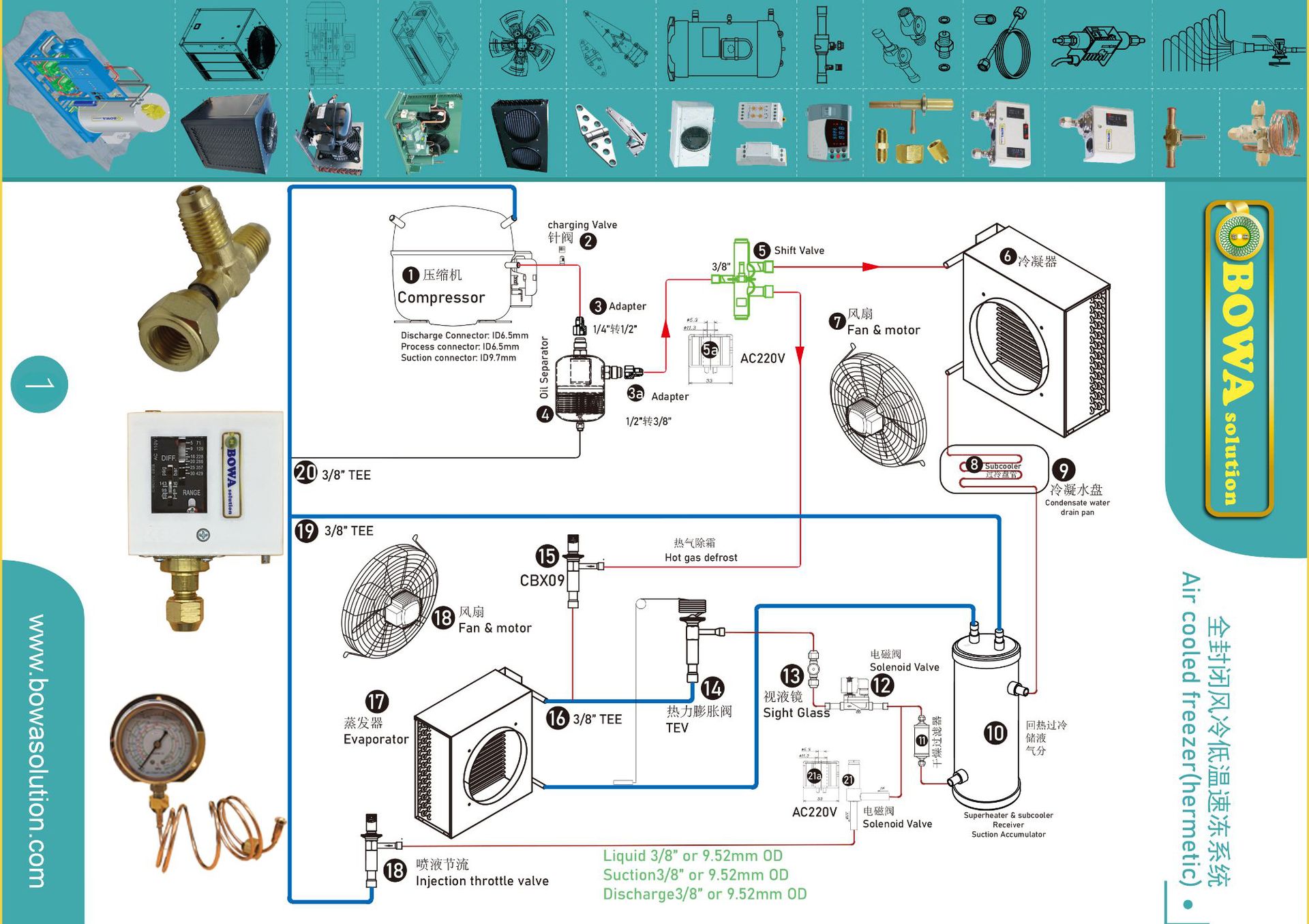 AircooledFreezerHermetic