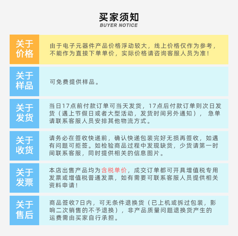 买家须知