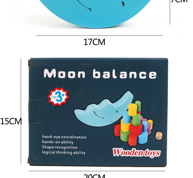 智贝详情图_11儿童益智早教月亮平衡木游戏木制堆塔积木叠叠乐