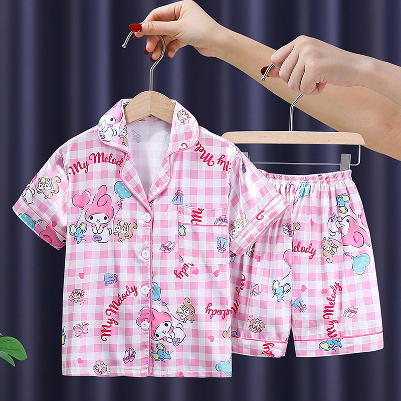 5209翻领-格子美乐蒂