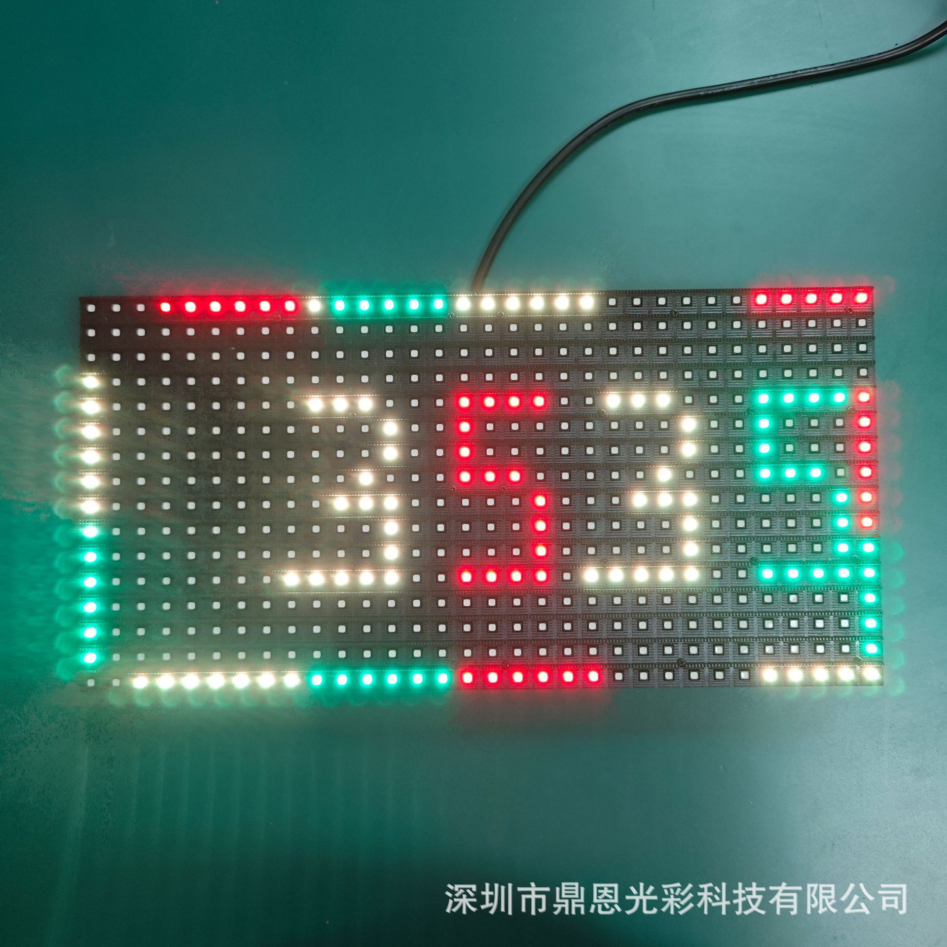 P10表贴双色-3535灯-点亮2