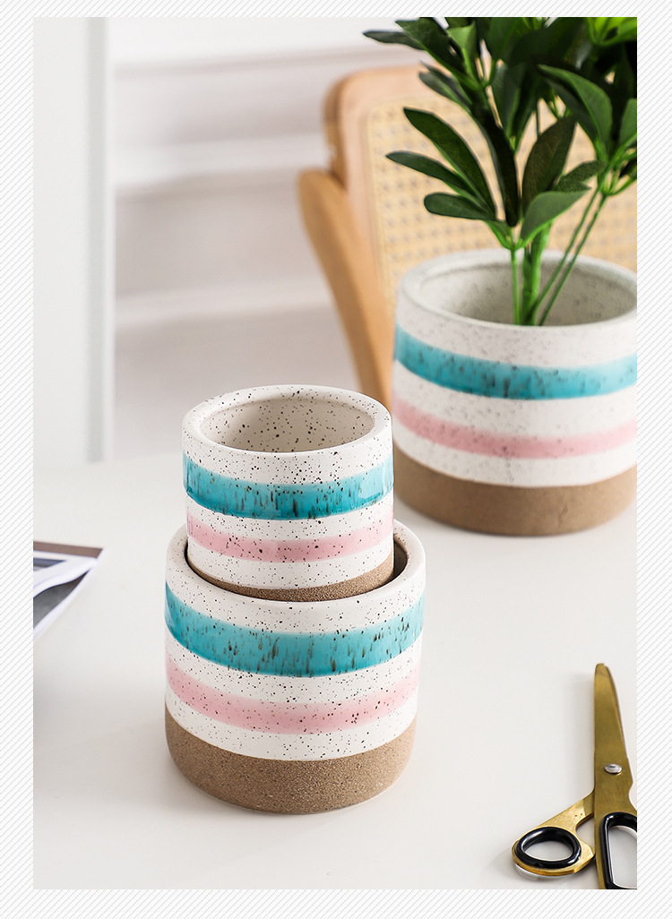 小清新彩虹花盆 10