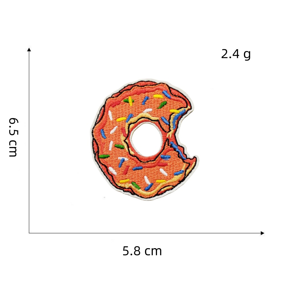 橘色系列布贴8#