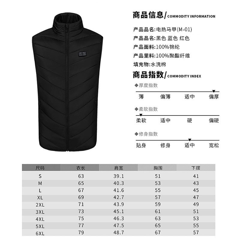 尺码表展示
