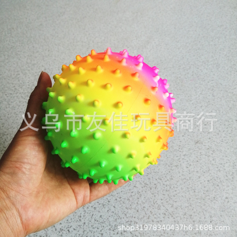 6寸彩虹按摩球