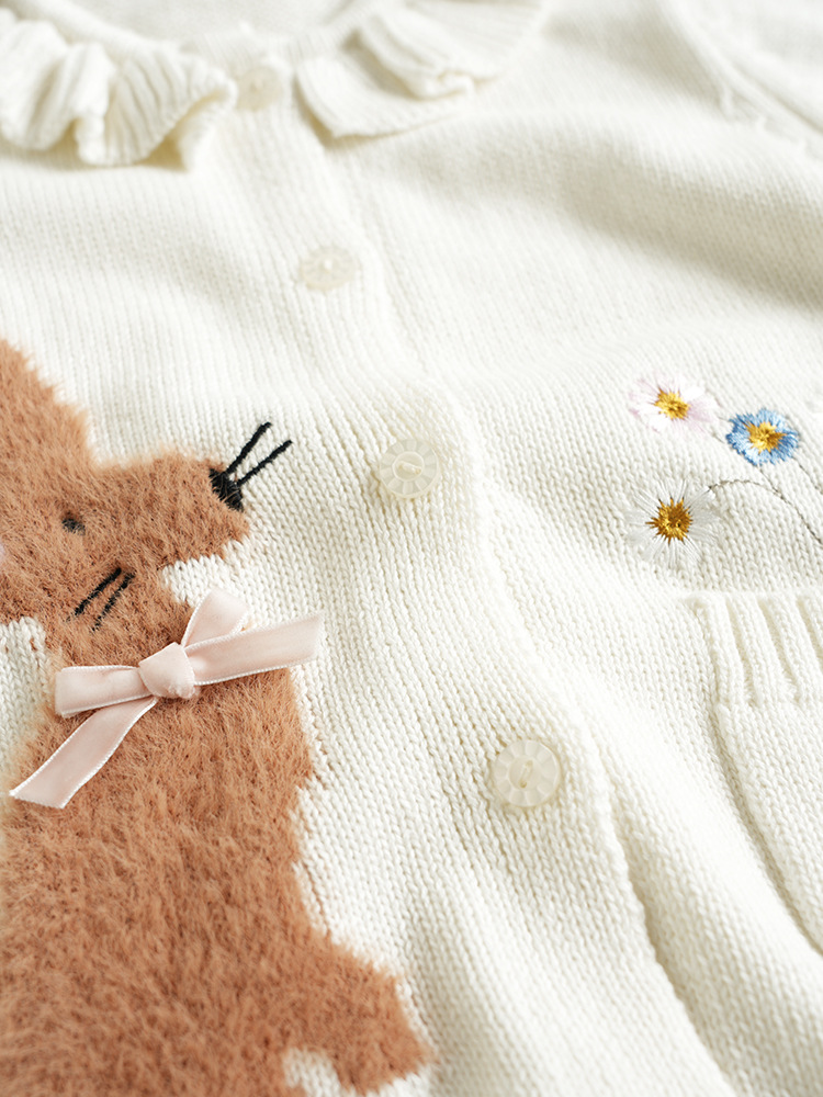 毛茸茸兔子开衫14