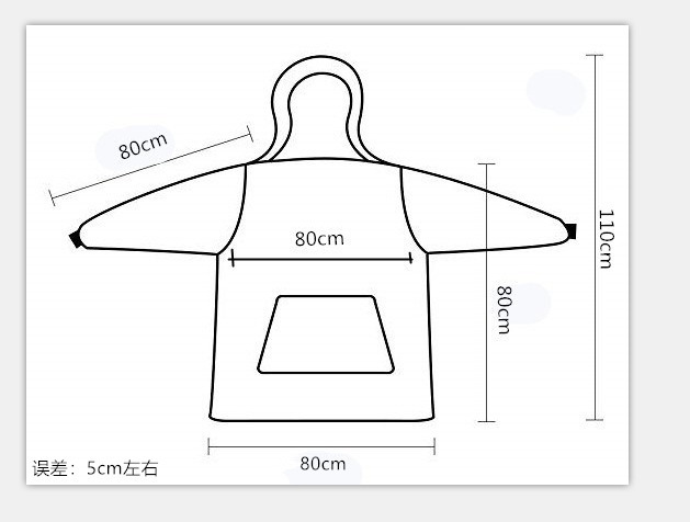 懒人衣服小版尺寸图
