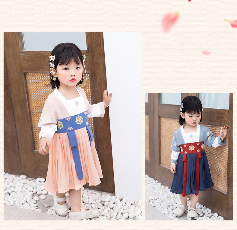 拼袖长袖汉服_16