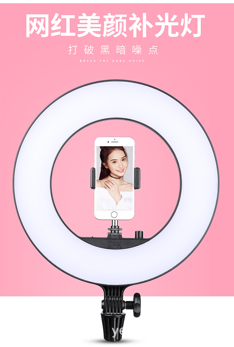 神牛环形灯LR180