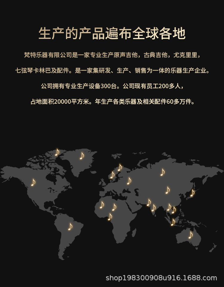 38寸古典练习琴（FT-C-38）